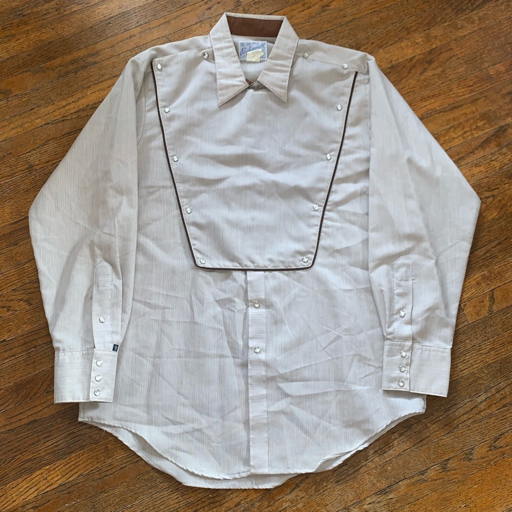 Vintage Rockmount Bib Western Shirt